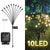 SearchFindOrder 10 LED Warm / 2 pcs Firefly Garden Solar LED Outdoor Lights