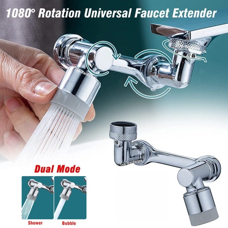 1080° Full Rotating Universal Faucet Tap Extender – SearchFindOrder