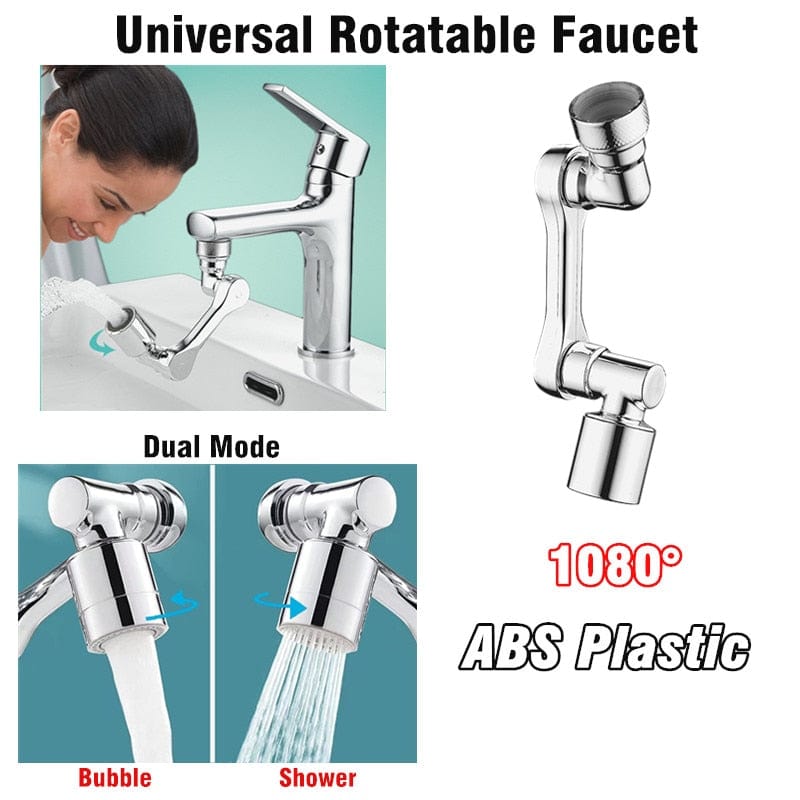 1080° Full Rotating Universal Faucet Tap Extender – SearchFindOrder
