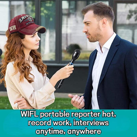 SearchFindOrder 1080P HD WIFI Hat Camera with Mobile Phone Remote View