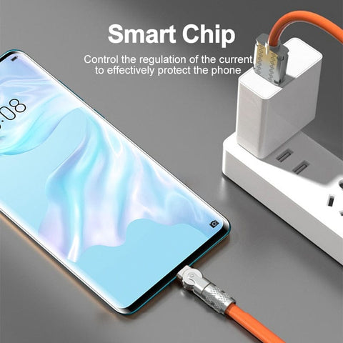 SearchFindOrder 180° Rotatable 120w Super Fast Charging Cable