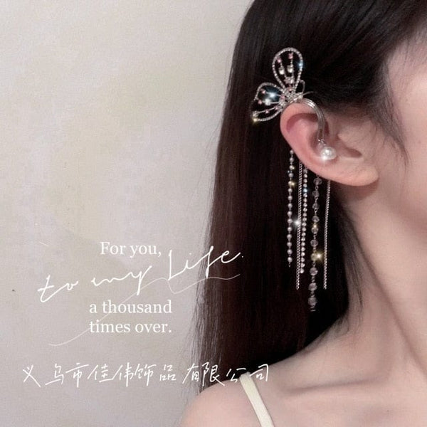 SearchFindOrder 1pc 3 Elegant Adjustable Ear Clips Earrings
