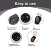 SearchFindOrder 2-Bowl Automatic Pet Feeder for Dogs and Cats
