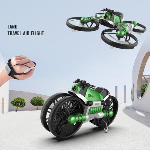 SearchFindOrder 2-in-1 Quadrocopter UAV Aircraft Motorcycle 2.4Ghz 4-Axis Gyro RC Drone with your selected options