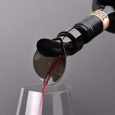 SearchFindOrder 2 in1 Wine Stopper and Decanter