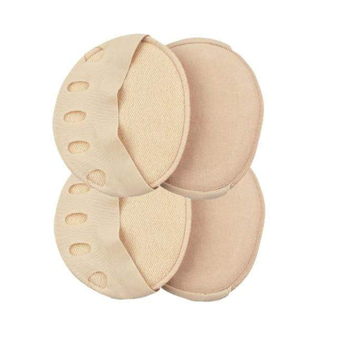 SearchFindOrder 2 Pairs Beige Fabric Forefoot Pads