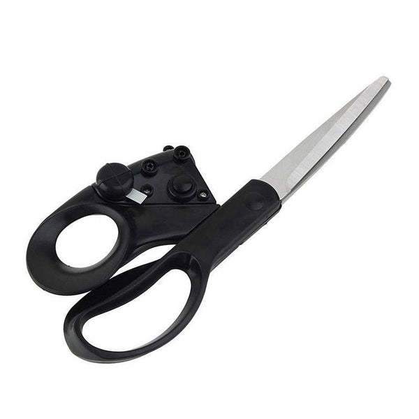 SearchFindOrder 2022 Popular New Professional Laser Guided Scissors For home Crafts Wrapping Gifts Fabric Sewing Cut Straight Fast Scissor Shear