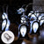SearchFindOrder 21 / 1.5M 10LED Lights 10/20Led Halloween Pumpkin Ghost Skeletons Bat Spider Led Light String Festival Bar Home Party Decor Halloween Ornament