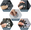 SearchFindOrder 23-in-1 Stainless Steel Snowflake Multifunctional Tool Fidget Spinner