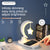SearchFindOrder 3-In-1 Crescent Moon Night Light Wireless Phone Charger with Bluetooth Speaker