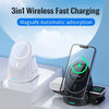 SearchFindOrder 3-in-1 Magnetic Wireless Charger