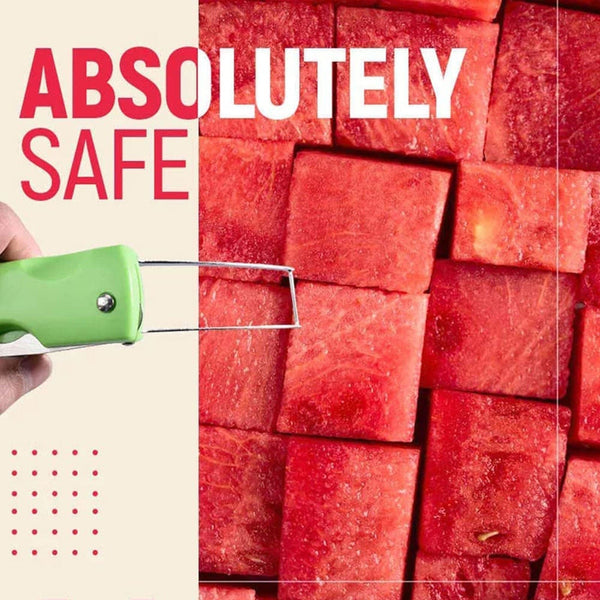 SearchFindOrder 3-in-1 Stainless Steel Watermelon Slicer, Scoop & Baller Tool