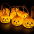 SearchFindOrder 30 / 1.5M 10LED Lights 10/20Led Halloween Pumpkin Ghost Skeletons Bat Spider Led Light String Festival Bar Home Party Decor Halloween Ornament