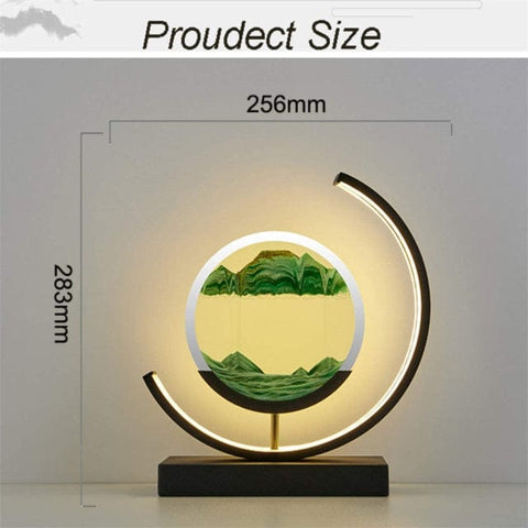 SearchFindOrder 3D Hourglass Moving Sand Art Decor
