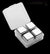 SearchFindOrder 4 Pieces Stainless Steel Ice Cubes