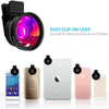 SearchFindOrder 4K HD Super 15X Macro Lens for Smartphone Anti-Distortion 0.45X 0.6X Wide Angle Lens
