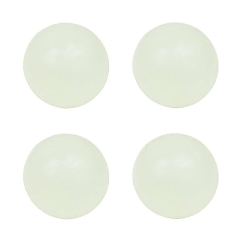 SearchFindOrder 4pcs White Glow in The Dark Fluorescent Sticky Balls