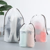 SearchFindOrder 5 / CN / 16x20cm 1pcs Compact Transparent Cosmetic Bag - Waterproof, Clear Makeup & Toiletry Travel Case for Women
