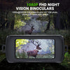 SearchFindOrder 5X Digital Zoom Night Vision Infrared Binoculars with 4 Inch 1080P HD LCD