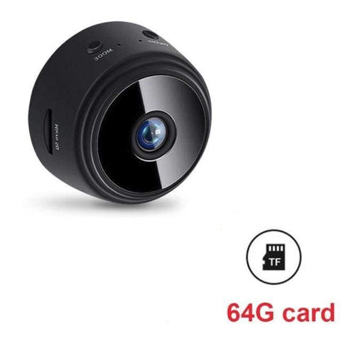 SearchFindOrder 64 GB Mini Magnetic Surveillance 1080p HD Wi-Fi IP Camera with Night Vision