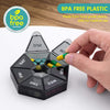 SearchFindOrder 7-Day Portable Storage Pill and Tablet Organized Container (2 Pieces)