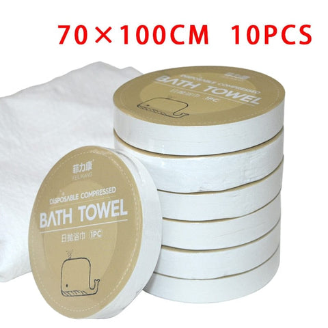 SearchFindOrder 70x100CM-10PCS / China Compressed Non-Woven Disposable Soft Bath and Face Towel
