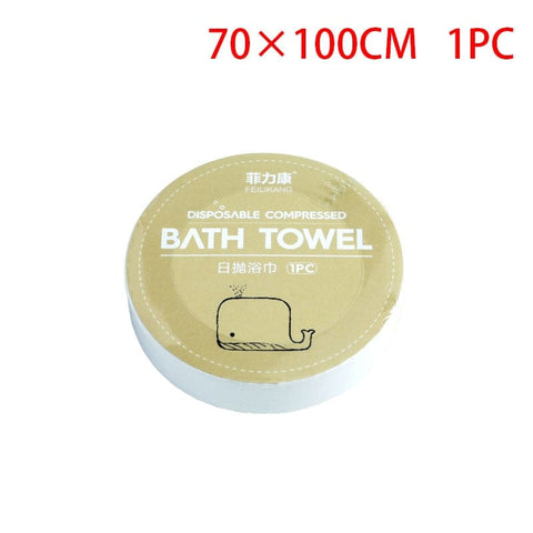 SearchFindOrder 70x100CM-1PCS / China Compressed Non-Woven Disposable Soft Bath and Face Towel