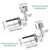 SearchFindOrder 720° Degree Swivel Faucet