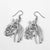 SearchFindOrder A Earrings SR Unisex Stainless Steel Horse Head Pendant Necklace Ring and Key Chain