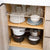 SearchFindOrder Adjustable Holders Metal Racks For Kitchen Cabinet Organizer