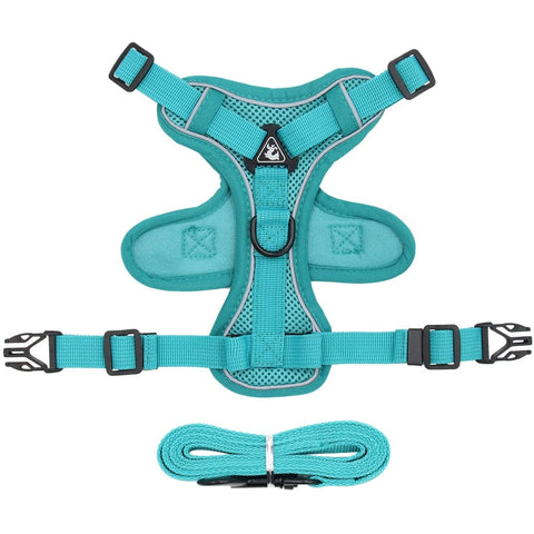 SearchFindOrder Adjustable Reflective Breathable Dog Harness for Puppies and Small Dogs