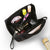 SearchFindOrder All Black Cosmetic Travelling Waterproof Toiletry Makeup Bag for Women