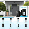 SearchFindOrder Anti-Theft Video Doorbell Door Mount For Home Apartment Office Renters