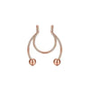 SearchFindOrder B-rose golden Magnetic Nose Hoop Ring