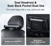 SearchFindOrder Back Seat Head Rest Roller Car Trash Can