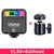 SearchFindOrder Ballhead Mini RGB Video Lighting for Photography