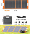 SearchFindOrder Battery plus 100w / 110V US PLUG 200W Outdoor Emergency Portable Power Station