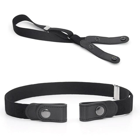 SearchFindOrder Black / 100cm Comfortable Invisible Waist Belt