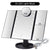 SearchFindOrder Black 10X Mirror Portable Magnifying Tri Fold Makeup Mirror
