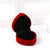 SearchFindOrder black 3D Heart-Shaped Rose Ring Box