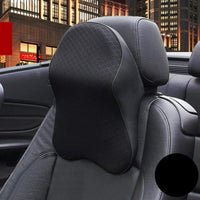SearchFindOrder Black Car Seat Headrest and Neck Rest Cushion