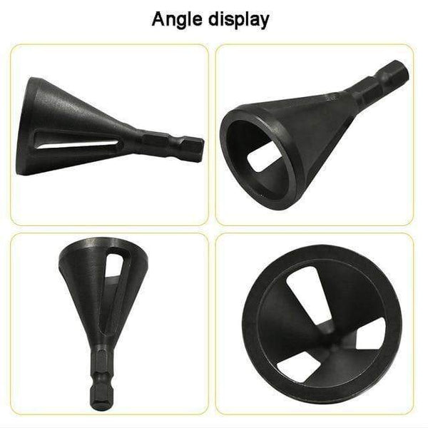 SearchFindOrder Black hexagon type2 Stainless Steel Deburring External Chamfer Tool