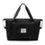 SearchFindOrder Black Large Capacity Lightweight Waterproof Folding Travel Bag
