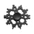 SearchFindOrder Black on Black / China 23-in-1 Stainless Steel Snowflake Multifunctional Tool Fidget Spinner
