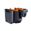 SearchFindOrder black orange 2-in-1 Bike Mount with 360 Rotation