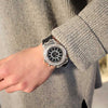 SearchFindOrder Black Personality Fashion Luminous LED Colorful Watch