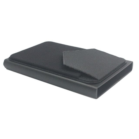 SearchFindOrder Black Pop-out RFID Card Holder Slim Aluminum Wallet