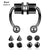 SearchFindOrder black style 4 Magnetic Nose Hoop Ring