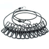 SearchFindOrder Black The Portable Windproof Clothesline