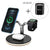 SearchFindOrder Black With US Plug 3 in 1 Magnetic Wireless Fast Charging Station